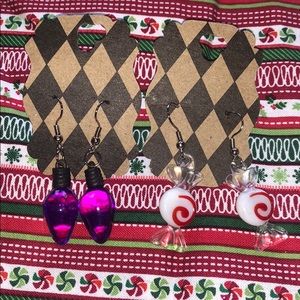 Christmas earrings bundle ❄️